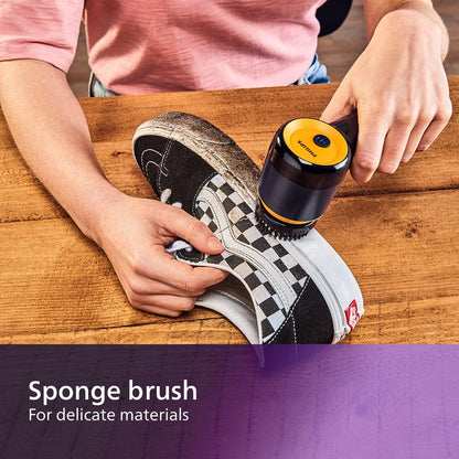 Sneaker Cleaner, Trainer Cleaning Kit, 3 Brush Heads, Portable | Cleans All Sneakers – Trainer Cleaning Kit, 3 Brush Heads for Materials, Battery Powered, Portable (GCA1000/60)