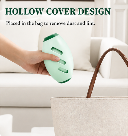 Reusable Washable Lint Roller - Portable Dust, Fuzz & Fluff Cleaner for Clothes & Fabrics